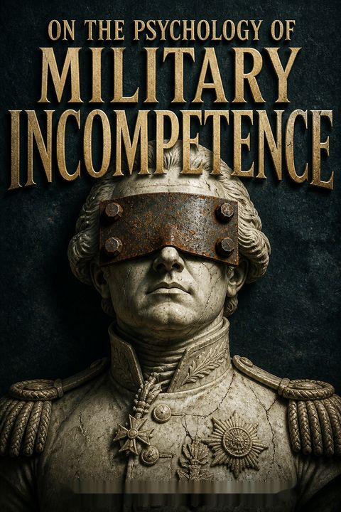 On the Psychology of Military Incompetence by Norman F. Dixon
