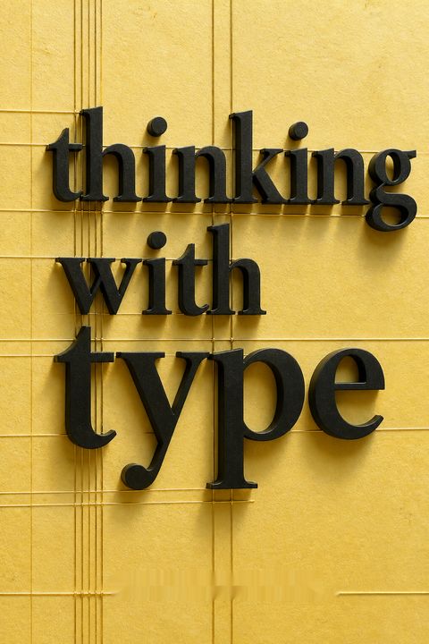 Thinking with Type