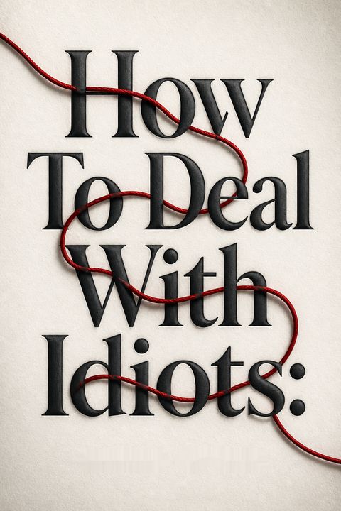 How To Deal With Idiots by Maxime Rovere