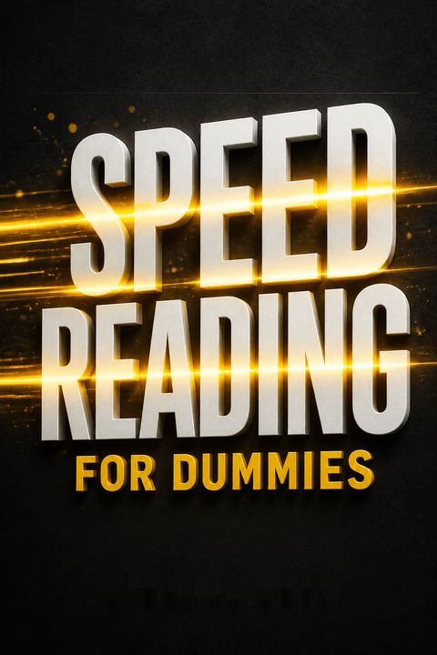 Speed Reading For Dummies by Richard Sutz