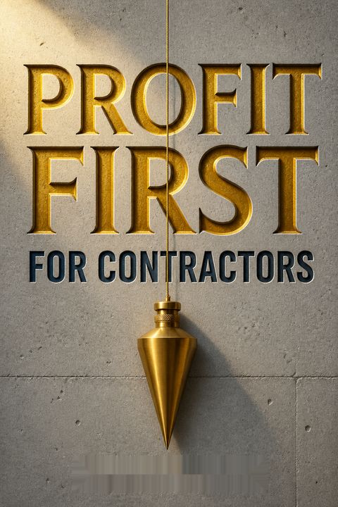 Profit First for Contractors by Shawn Van Dyke