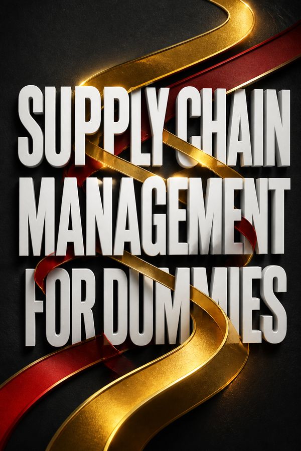 Supply Chain Management For Dummies