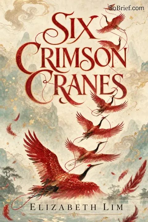 Six Crimson Cranes