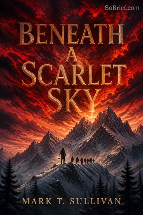 Cover of Beneath a Scarlet Sky