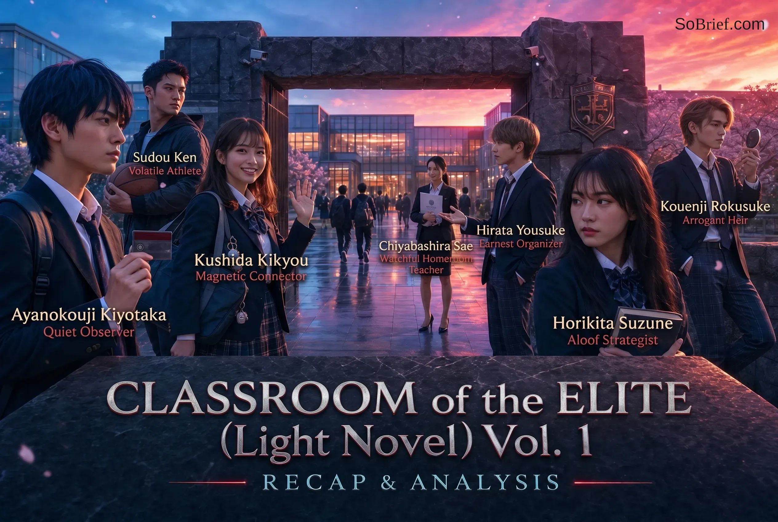 Classroom of the Elite (Light Novel) Vol. 1