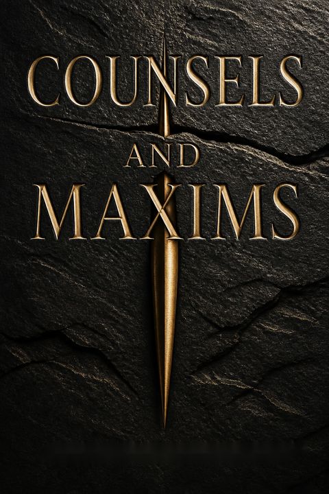 Counsels and Maxims