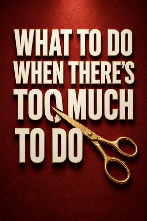 What To Do When There's Too Much To Do by Laura Stack