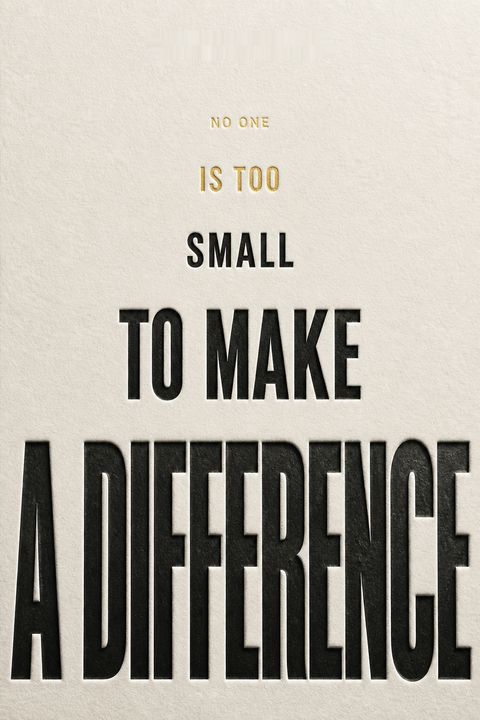No One Is Too Small to Make a Difference by Greta Thunberg