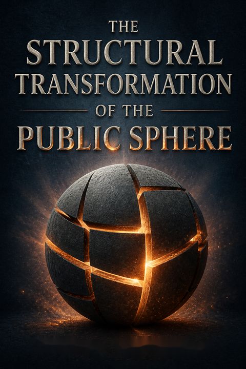 The Structural Transformation of the Public Sphere by Jürgen Habermas