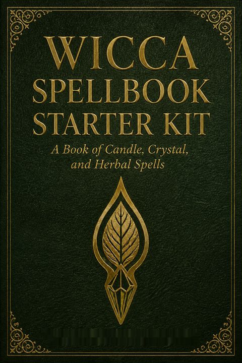 Wicca Spellbook Starter Kit by Lisa Chamberlain