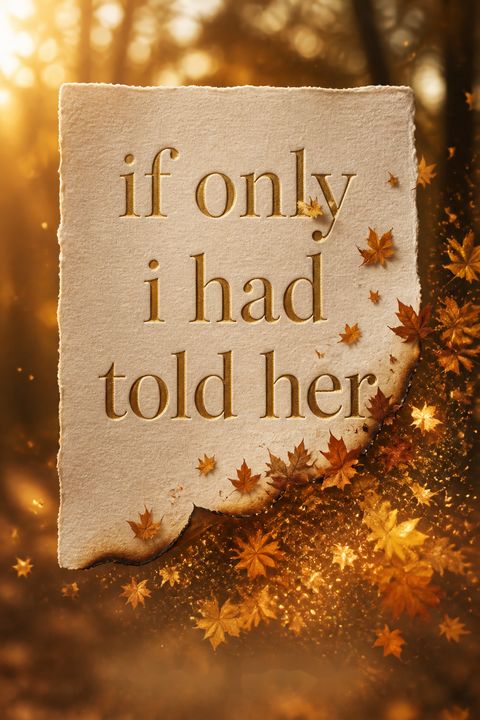 If Only I Had Told Her