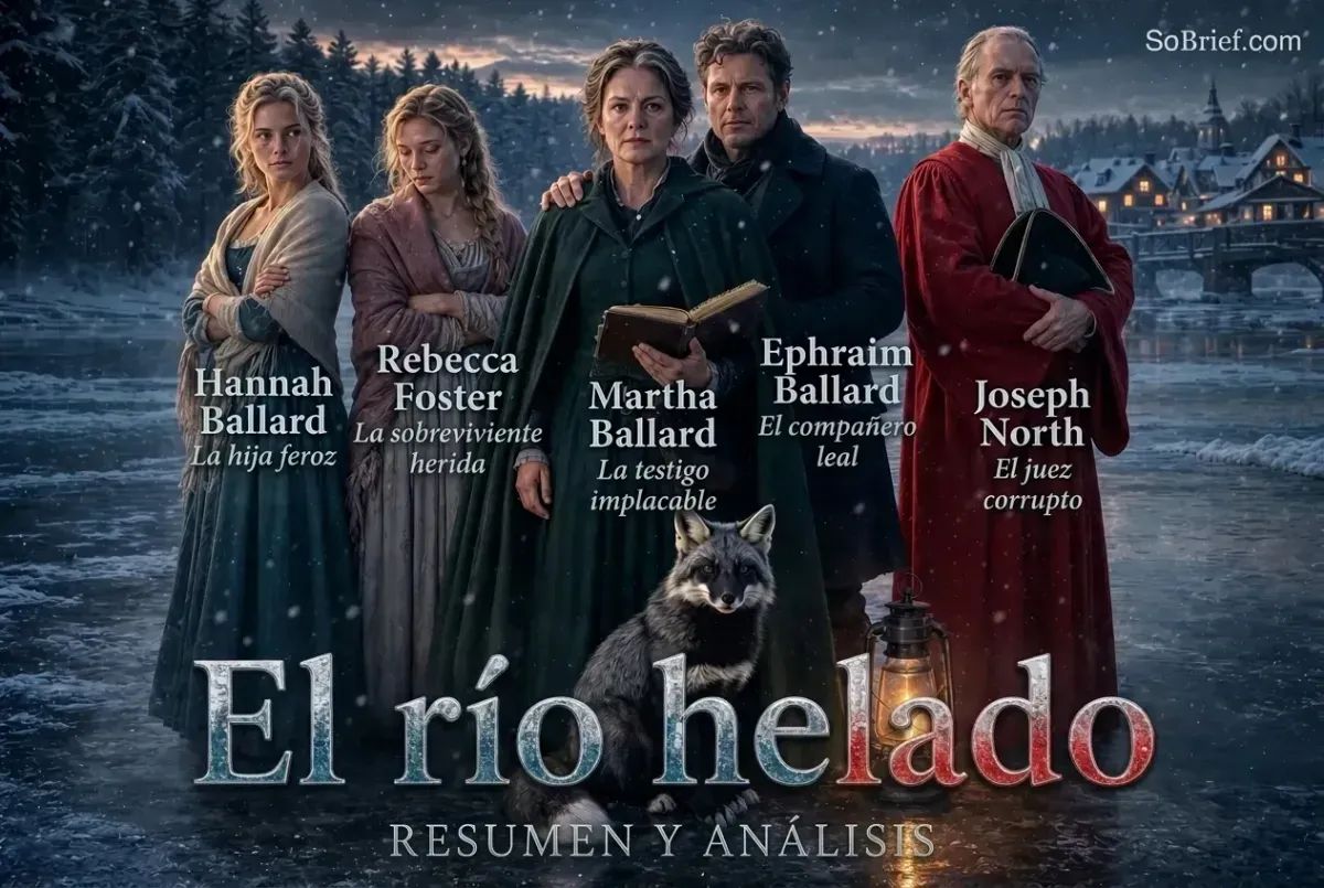 El río helado