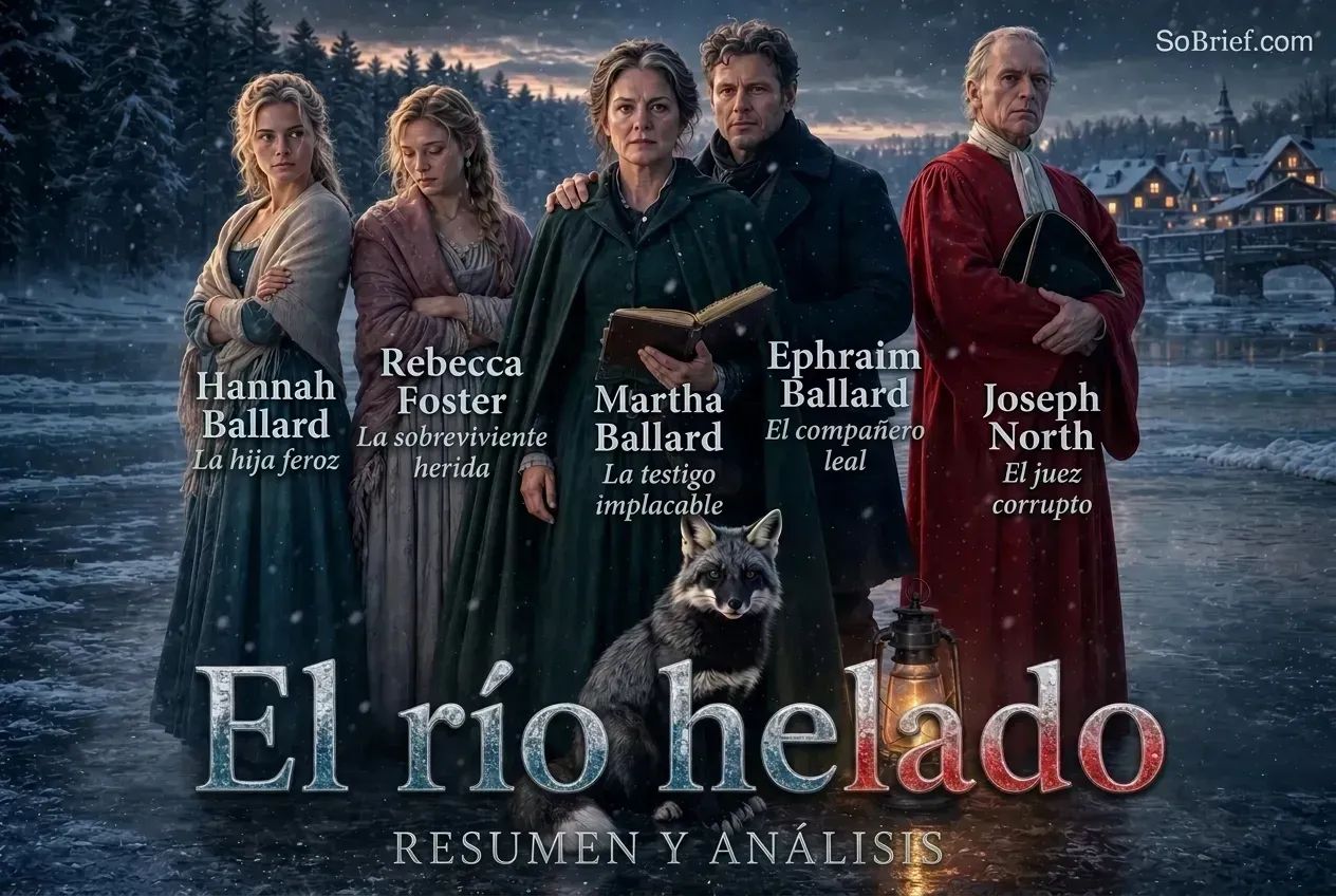 El río helado