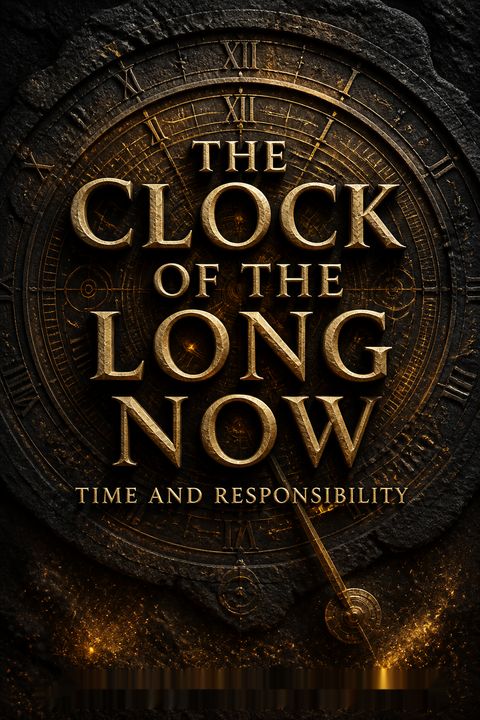 The Clock Of The Long Now by Stewart Brand