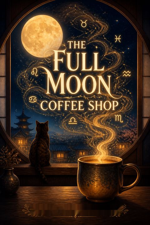 The Full Moon Coffee Shop by Mai Mochizuki