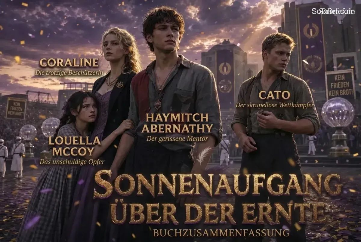 Sonnenaufgang über der Ernte