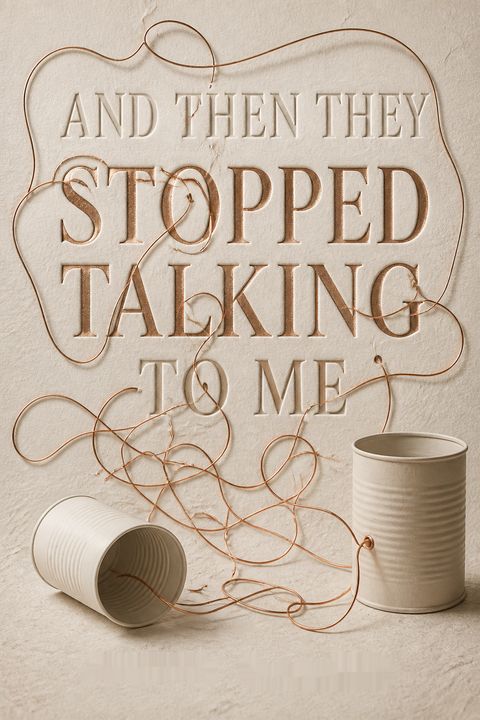 And Then They Stopped Talking to Me by Judith Warner