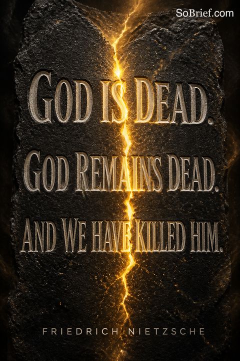 God Is Dead. God Remains Dead. And We Have Killed Him.