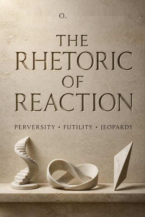 The Rhetoric of Reaction by Albert O. Hirschman