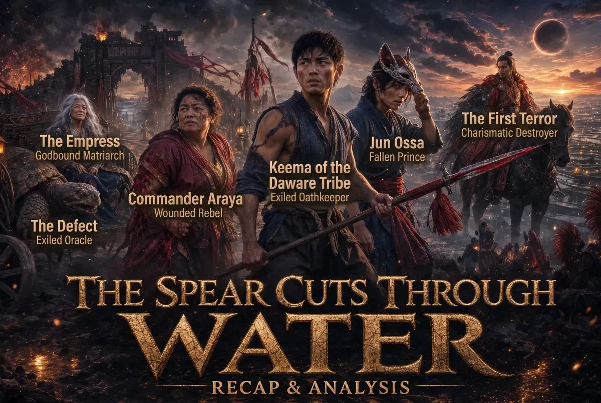 The Spear Cuts Through Water