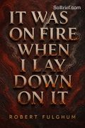 It Was on Fire When I Lay Down on It