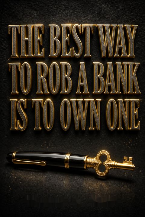 The Best Way to Rob a Bank Is to Own One by William K. Black