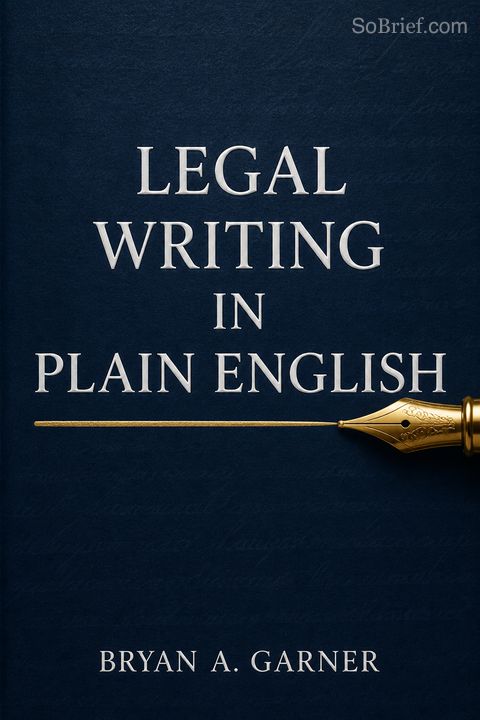 Legal Writing in Plain English