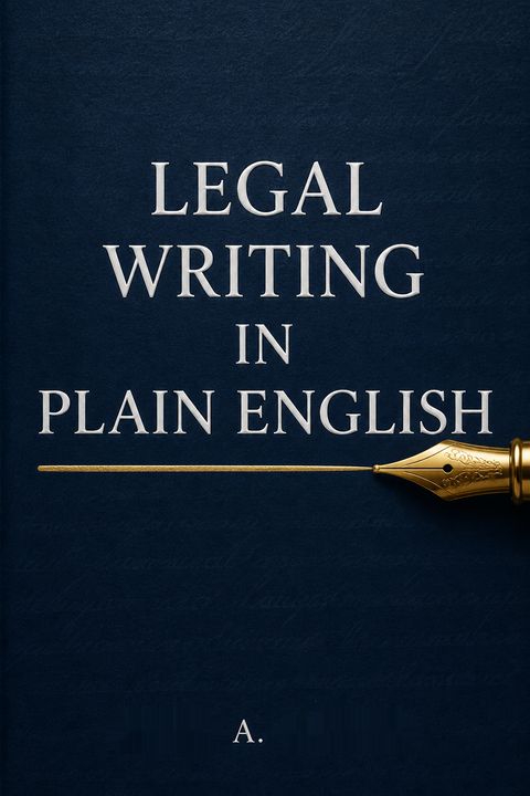 Legal Writing in Plain English by Bryan A. Garner