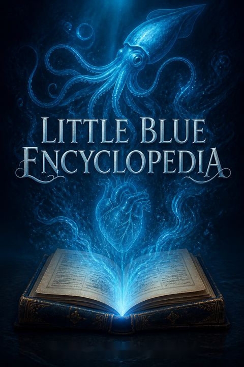Little Blue Encyclopedia by Hazel Jane Plante
