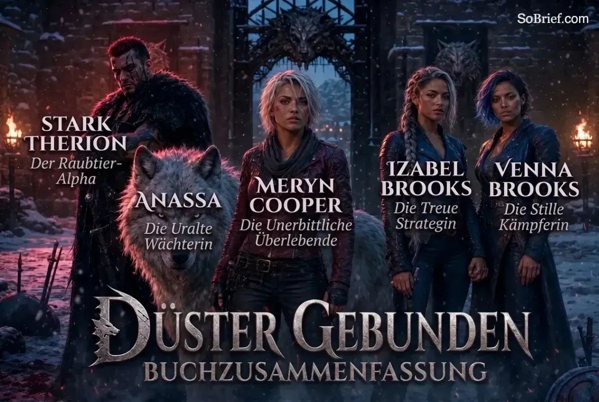 Düster gebunden
