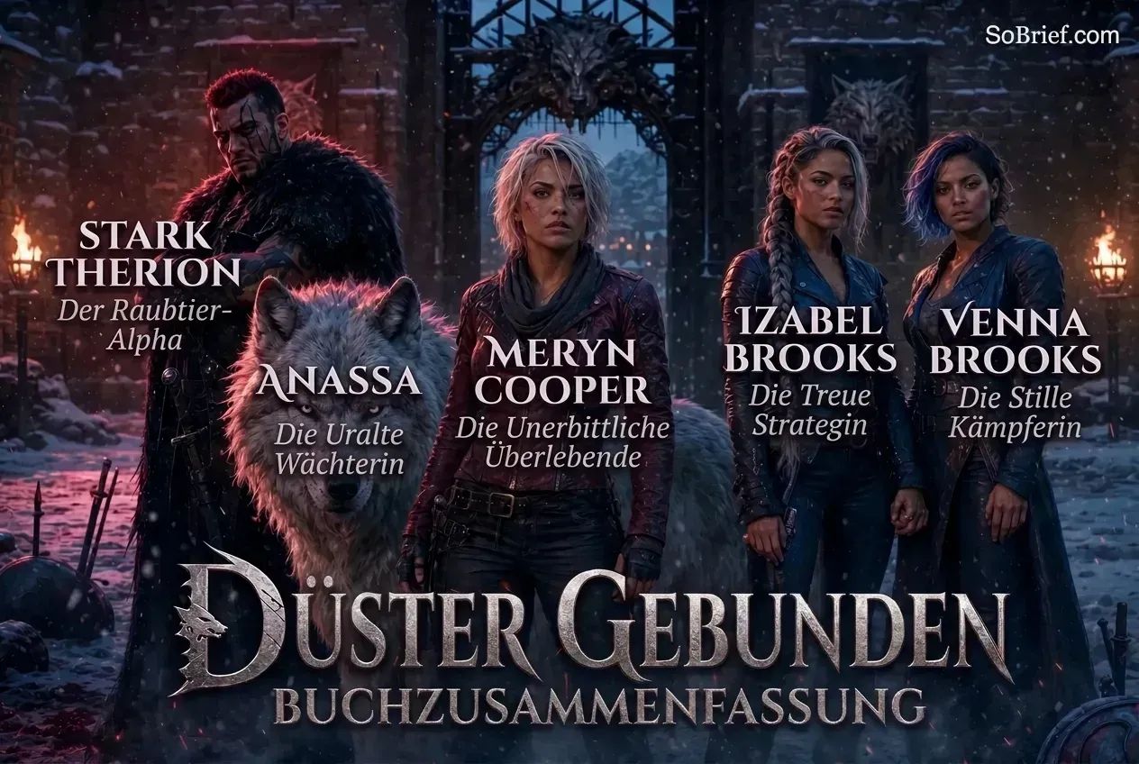 Düster gebunden