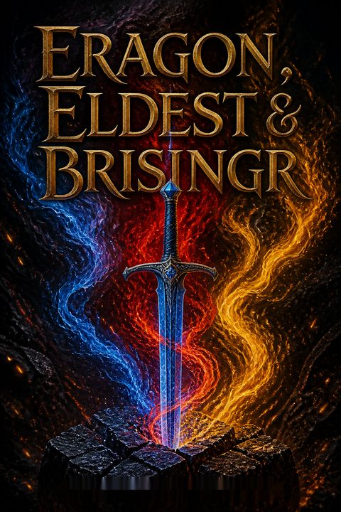 Eragon, Eldest &amp; Brisingr by Christopher Paolini