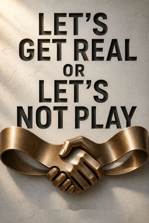 Let's Get Real or Let's Not Play by Mahan Khalsa