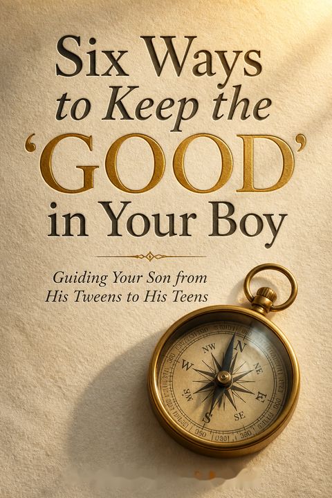 Six Ways to Keep the "Good" in Your Boy by Dannah Gresh