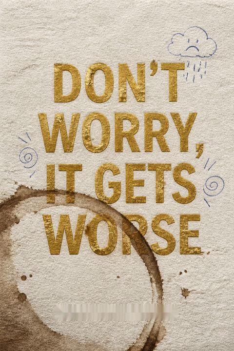 Don't Worry, It Gets Worse by Alida Nugent