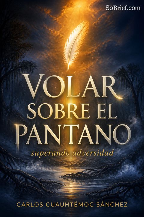 Volar sobre el pantano superando adversidad