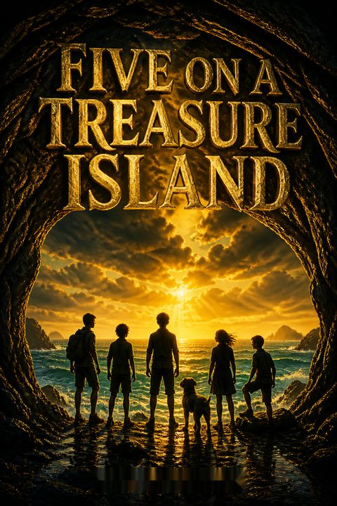 Five on a Treasure Island by Enid Blyton