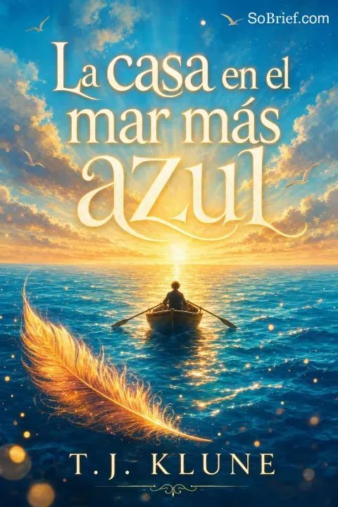 La casa en el mar más azul