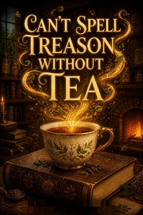 Can't Spell Treason Without Tea by Rebecca Thorne