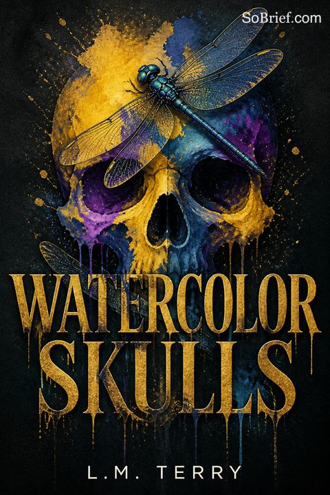 Watercolor Skulls