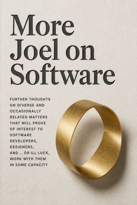 More Joel on Software by Joel Spolsky