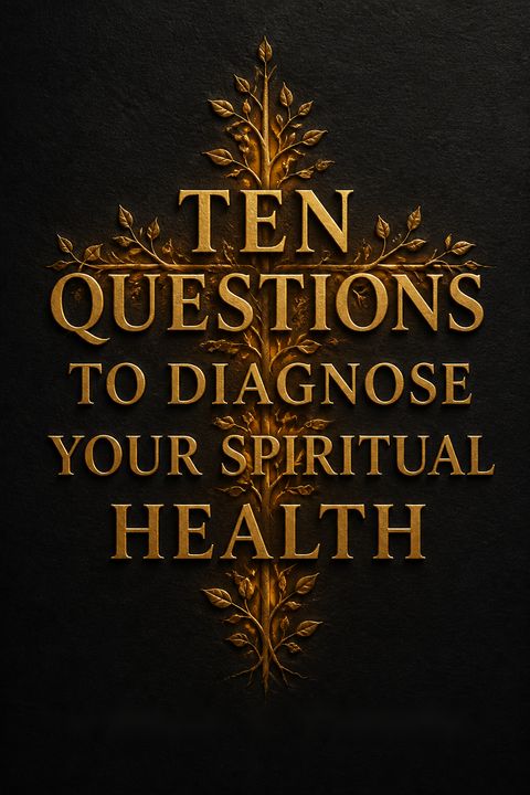 Ten Questions to Diagnose Your Spiritual Health by Donald S. Whitney