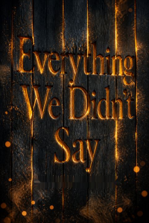 Everything We Didn't Say by Nicole Baart
