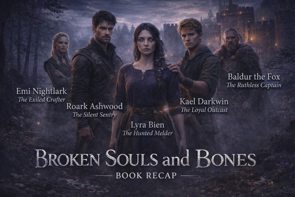 Cover of Broken Souls and Bones