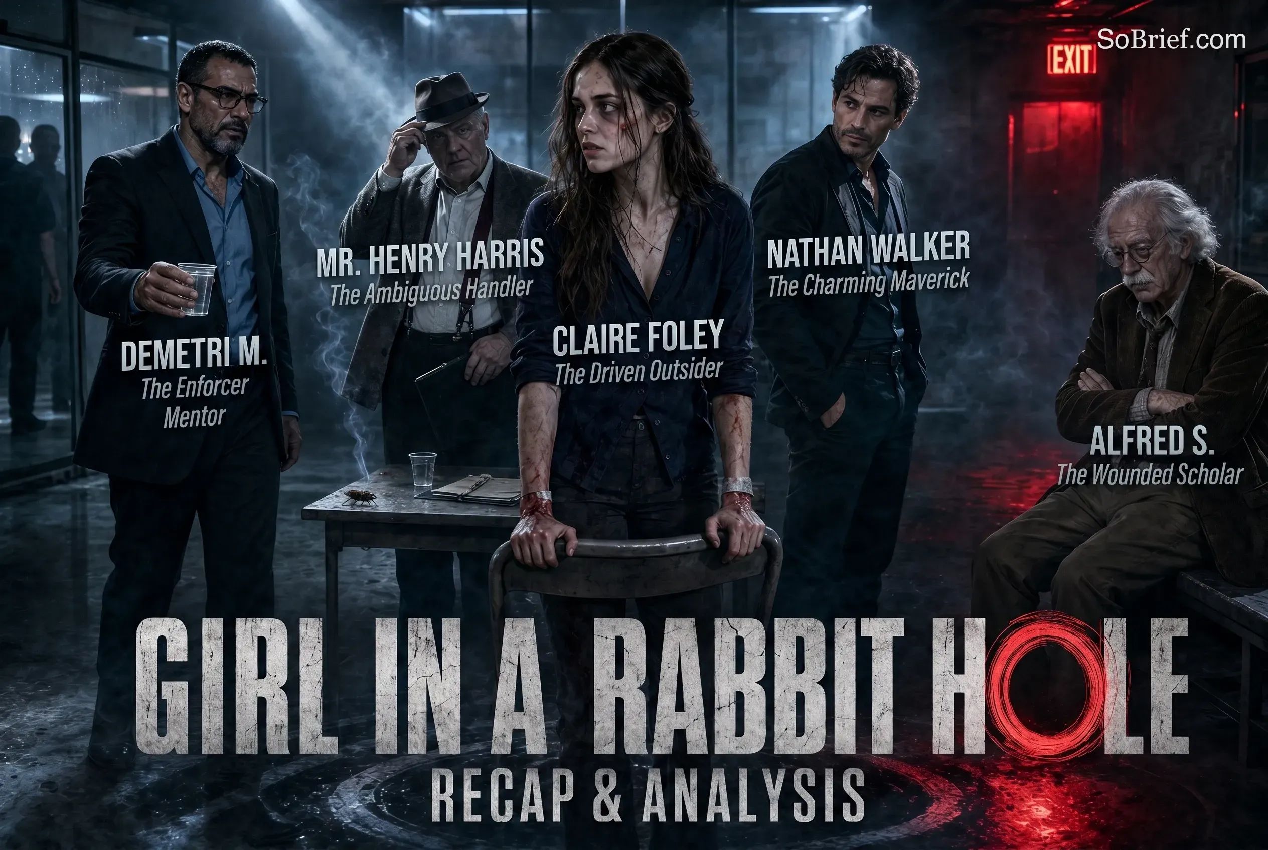 Girl in a Rabbit Hole