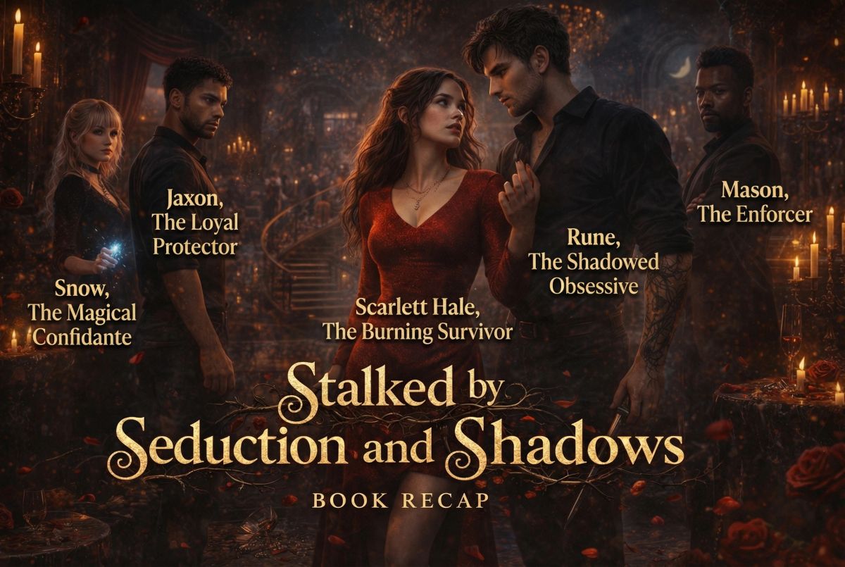 Cover of Stalked by Seduction and Shadows