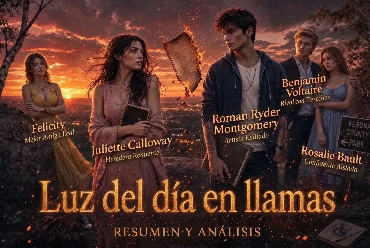 Luz del día en llamas