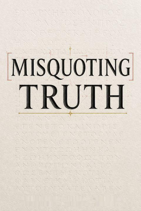 Misquoting Truth by Timothy Paul Jones