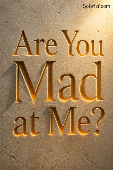 Are You Mad at Me? by Meg  Josephson