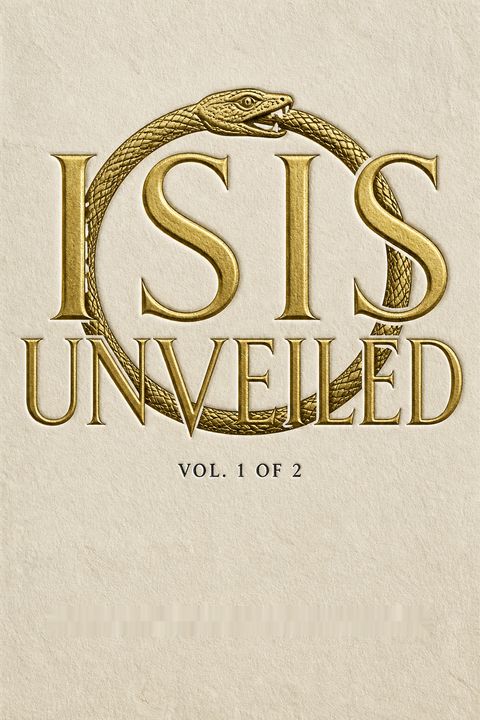 Isis Unveiled, Vol. 1 of 2 by Helena Petrovna Blavatsky